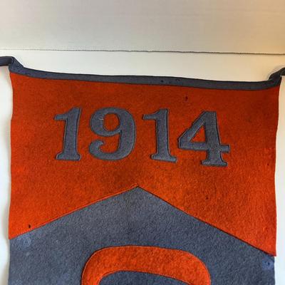 Vintage 1914 Commerce Flag