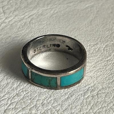 Turquoise Sterling Silver Ring