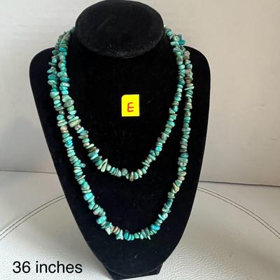 Gorgeous  Turquoise Nugget Necklace