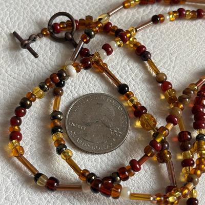 Gorgeous Multicolor Beaded Statement Necklace