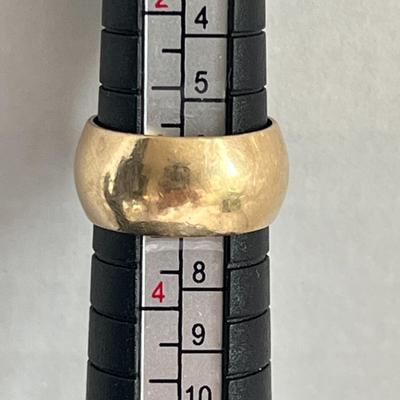 Set of 2 Rings: 14K Gold Ring + possible mood ring