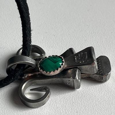 Pendant Necklace on Black String