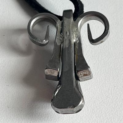Pendant Necklace on Black String
