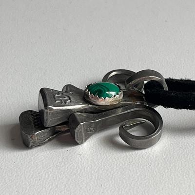 Pendant Necklace on Black String