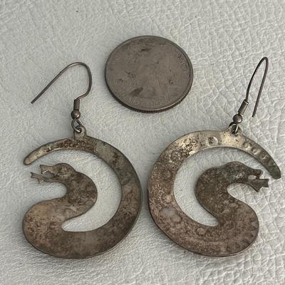 Unique Circle Statement Necklace And Earrings