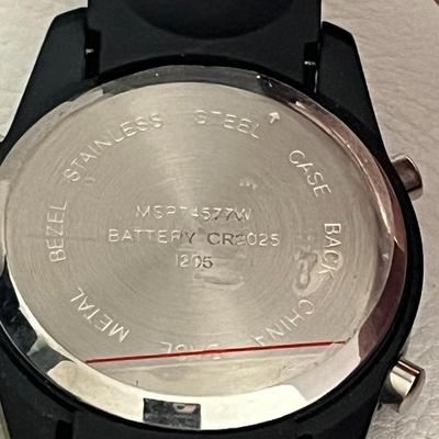 Us Polo Men's Black Red Wristwatch