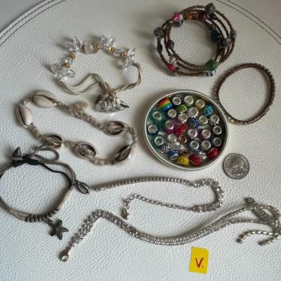 Variety of Costume Jewelry Set and Beads