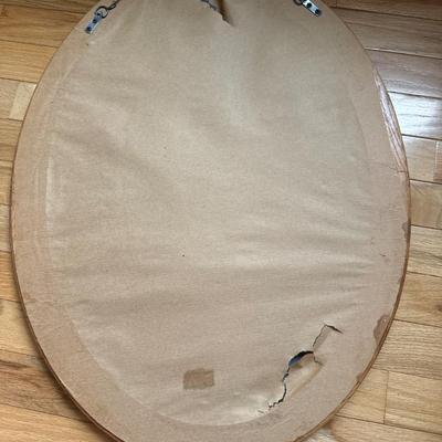 LaCrosse Atomic Wall Clock & Wood Framed Mirror (2B-MK)