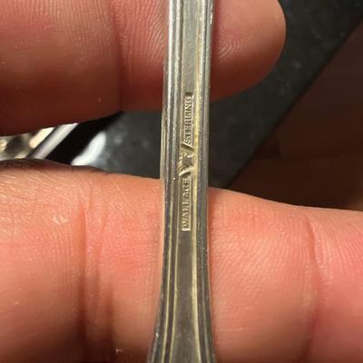 63 pieces of Wallace sterling silverware