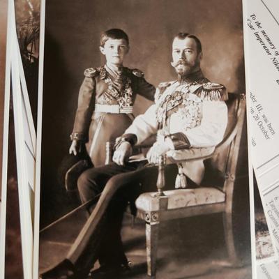 Collection of Russian Postcards of the Czar & Family