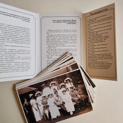 Collection of Russian Postcards of the Czar & Family