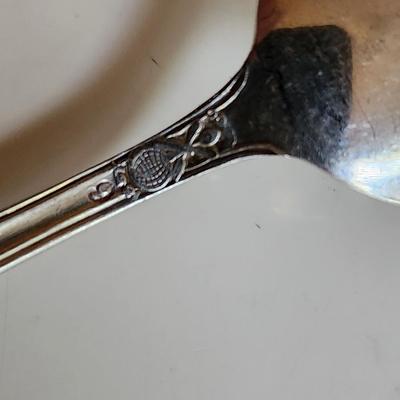 Set of Silver Demitasse Spoons