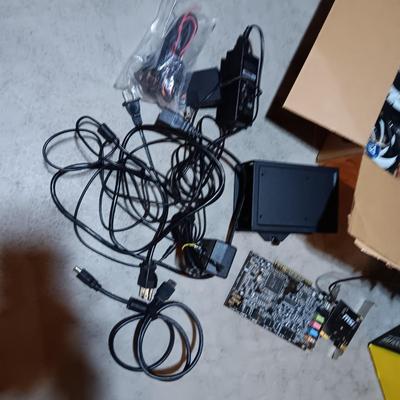 MISCELLANEOUS PC CORDS, FANS AND OTHER PARTS