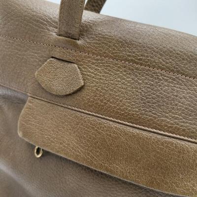 Vintage Justin Cowhide Leather Bag