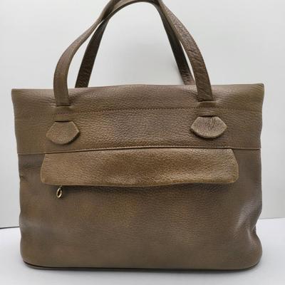 Vintage Justin Cowhide Leather Bag
