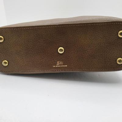 Vintage Justin Cowhide Leather Bag