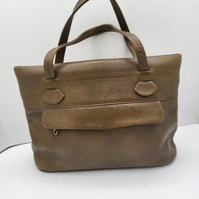 Vintage Justin Cowhide Leather Bag