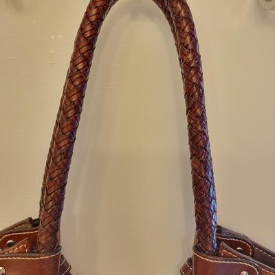 FOSSIL Brown Leather Shoulder Bag