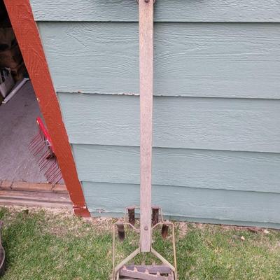 Antique hand cultivator