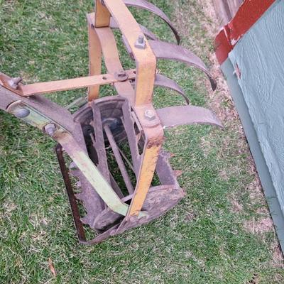Antique hand cultivator