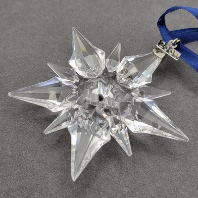Collectible Crystal Christmas Ornaments (2)