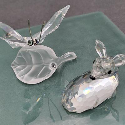 Fawn & Butterfly Swarovski Crystals