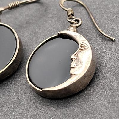 Black Onyx & Sterling Silver Jewelry 50.7gr