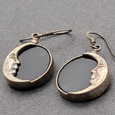 Black Onyx & Sterling Silver Jewelry 50.7gr