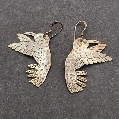 Articulated Mermaid & Birds Sterling Silver Jewelry 29.8gr