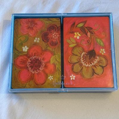 Vintage Currier & Ives playing cards