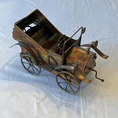 Vintage Copper/Tin Music Box Classic