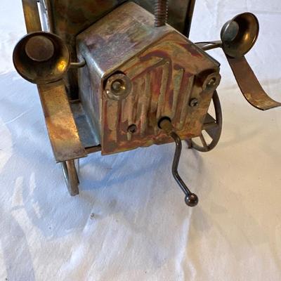 Vintage Copper/Tin Music Box Classic