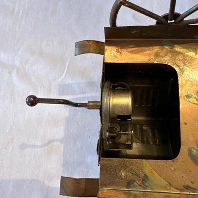 Vintage Copper/Tin Music Box Classic
