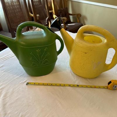 Vintage watering cans