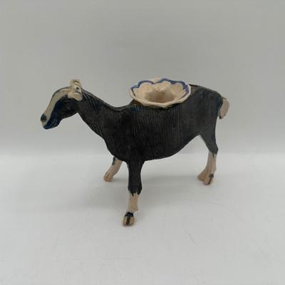 Vintage Goat Candle Holder