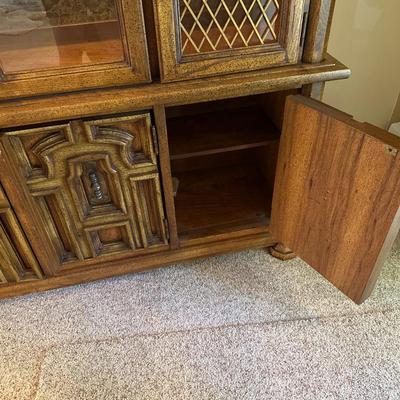 Mid-century hutch