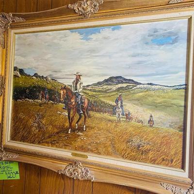 Lot 23: Coffee table, Art & More