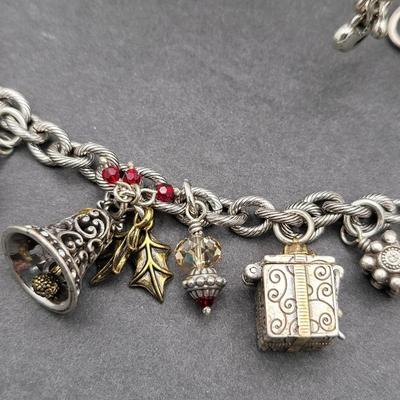 (5) Brighton Bracelets Christmas, Peace, Love, Hollywood