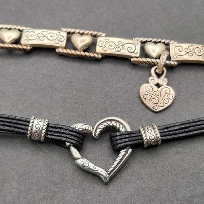 (5) Brighton Bracelets Christmas, Peace, Love, Hollywood