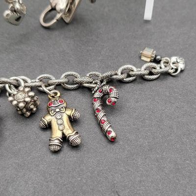 (5) Brighton Bracelets Christmas, Peace, Love, Hollywood
