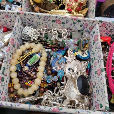 Massive Fashion Costume Jewelry Lot