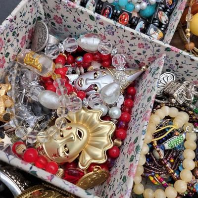 Massive Fashion Costume Jewelry Lot