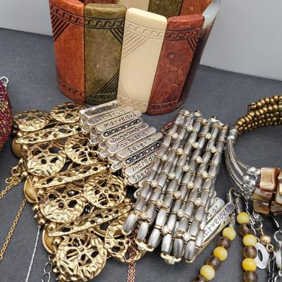 Massive Fashion Costume Jewelry Lot