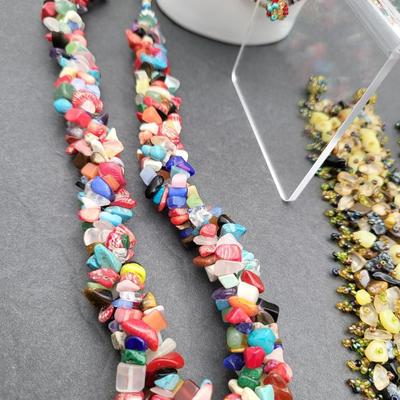 Handcrafted Glass Bead Necklaces Bracelets