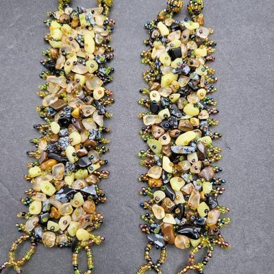 Handcrafted Glass Bead Necklaces Bracelets