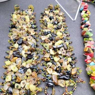 Handcrafted Glass Bead Necklaces Bracelets
