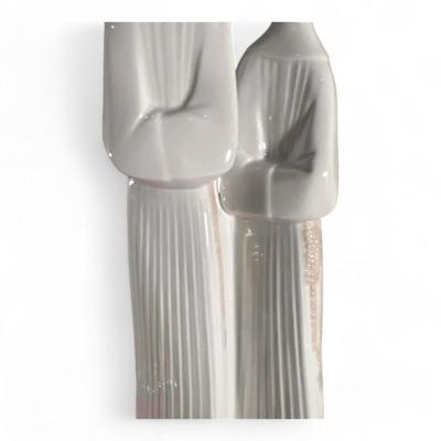 Vintage Lladro Flying Nuns - White Gloss Porcelain