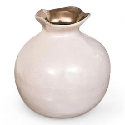 Decorative Grouping Of Glazed Ceramic Vases
