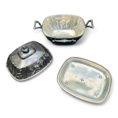 Vintage Reed And Barton Silver Plated Serving Dish