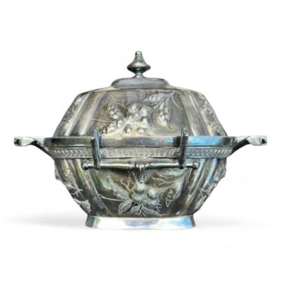 Vintage Reed And Barton Silver Plated Serving Dish